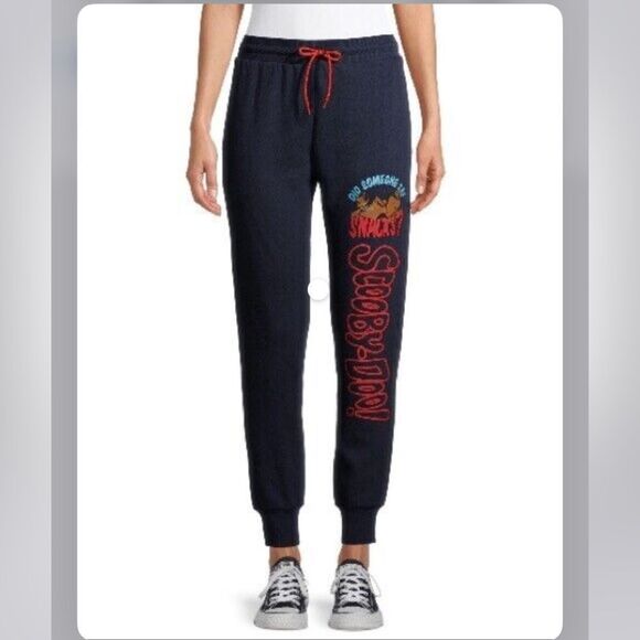 Scooby Doo Pants - Scooby Doo Women Sweatpants  Blue Size XL